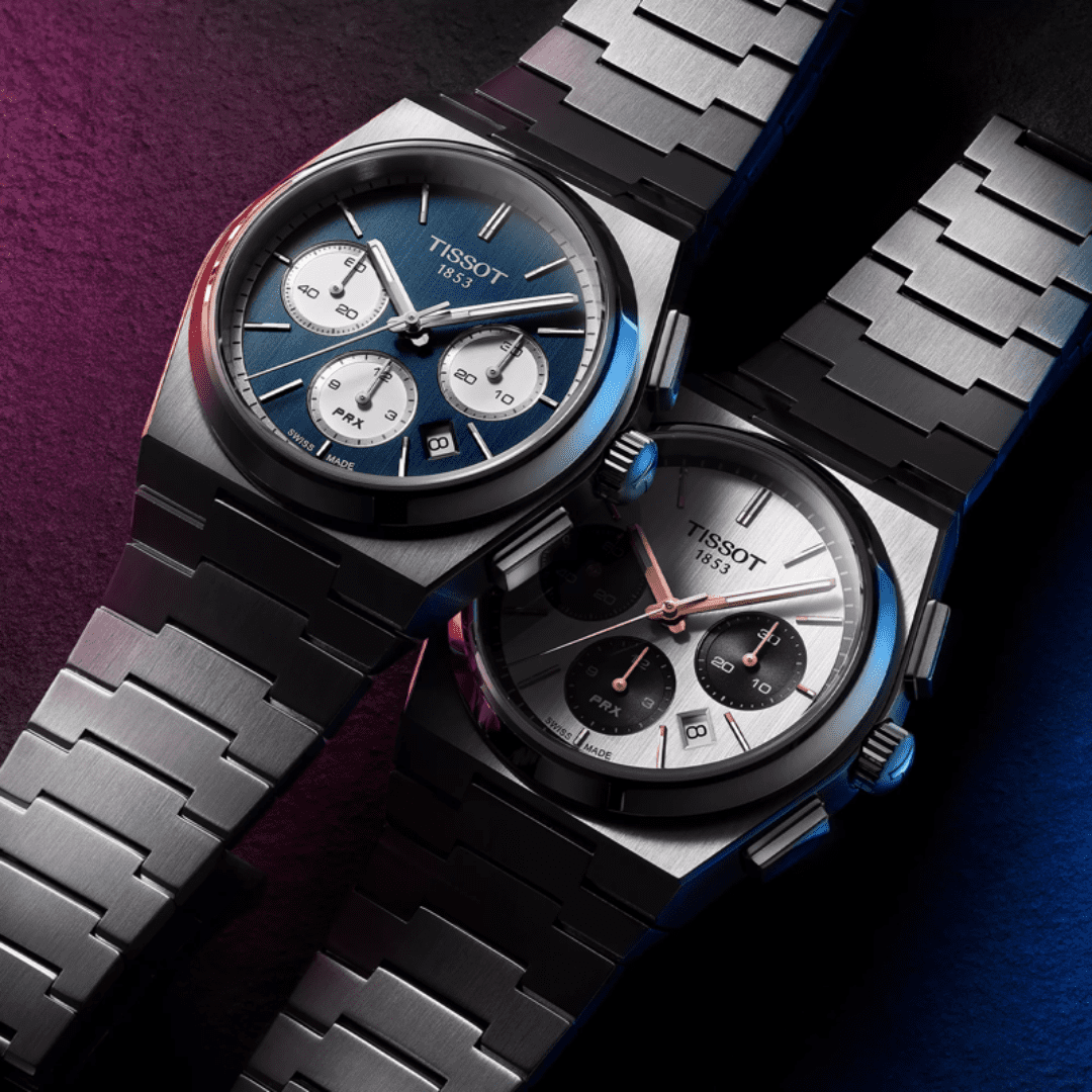 Montre Homme TISSOT – signature dorée