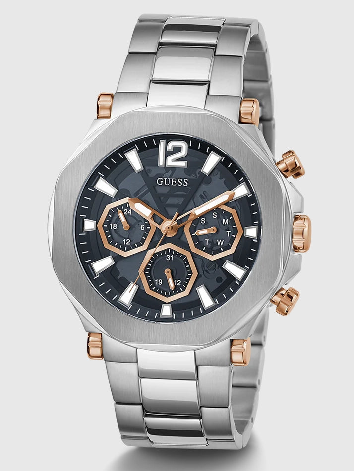 GUESS Mens Silver GW0539G1