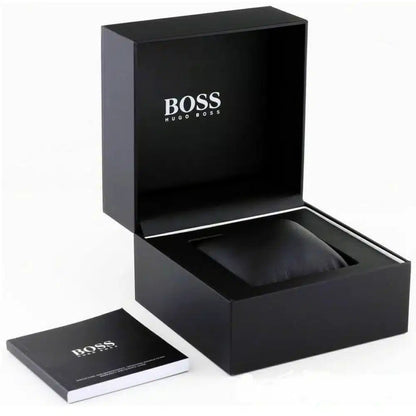 BOSS by Hugo Boss Silicone Green Dial Chronograph Men's Watch - 1514060