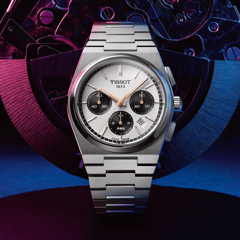 Montre Homme TISSOT – signature dorée