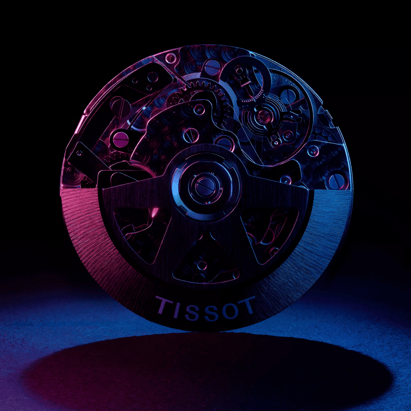 Montre Homme TISSOT – signature dorée