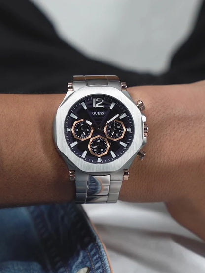 GUESS Mens Silver GW0539G1