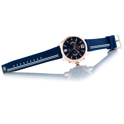 Tommy Hilfiger Homme Multi-Cadrans Quartz Montre avec Bracelet en Silicone 1791474
